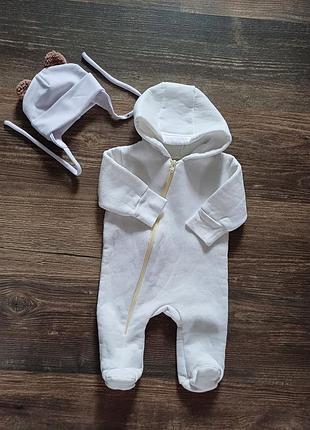 Флисовый ромпер для малыша