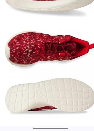 Оригинальный кроссовки nike roshe run print red sail