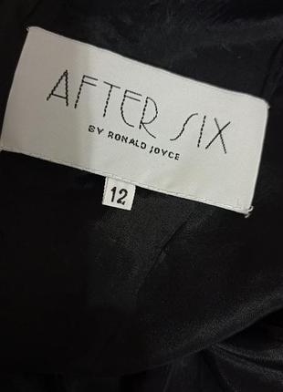 Вінтажна вечірня сукня after six by ronald joyce (великобританія), вишивка бісером. 7