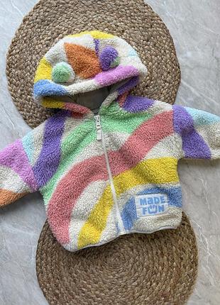 Тедді кофтинка шерпа на 3-6 місяців next