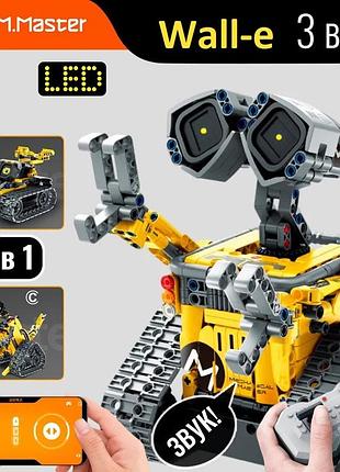 Конструктор робот wall-e 3 в 1 на радіокеруванні 8060 im.master 435 деталей