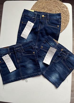 Джинсова спідниця для дівчинки