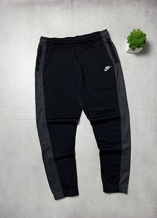 Спортивні штани чорні з кишенями чоловічі nike оригінал прямі