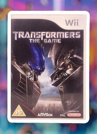 Диск transformers the game (nintendo wii)