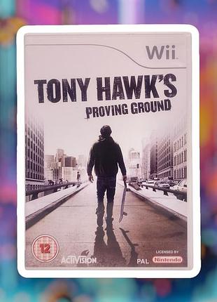 Диск tony hawk`s proving ground (nintendo wii)