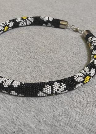 Джгут у квітковому стилі "білі ромашки"