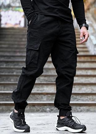 Городские брюки карго black рп7432(k1 3 - 02)