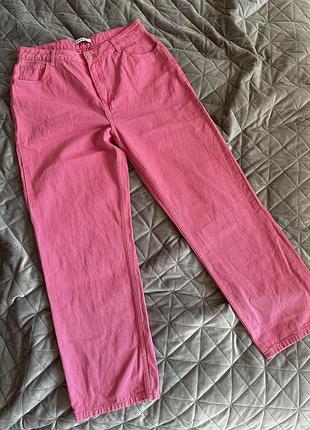 Джинси рожеві mom розмір 12 ідеал