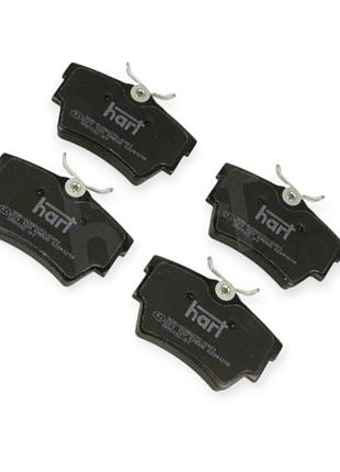 Колодки гальмівні renault trafic-opel vivaro (2001-) задні hart