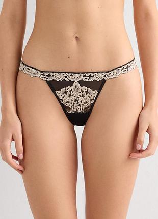 Трусики стринги intimissimi pretty flowers