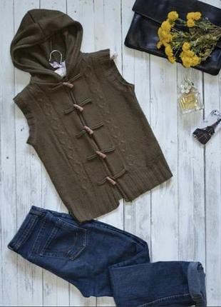 Тепла жилетка з капюшоном george