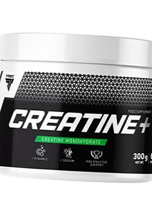 Креатин моногідрат, creatine plus, trec nutrition 300г без смаку (31101024)