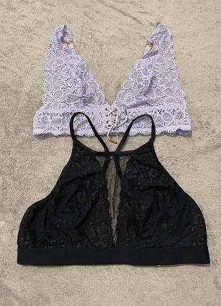 Бюстгалтер топ мереживний s-m, ціна за 2 шт