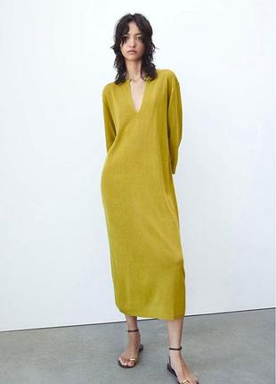 Сукня міді zara