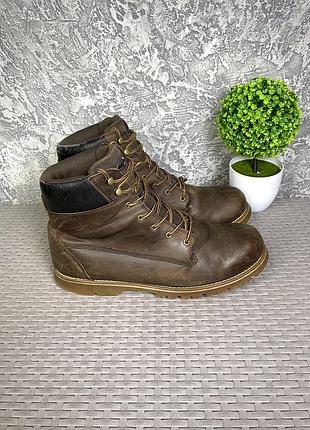 Kilimanjaro arctic ботинки 47 размер кожаные трекинговые коричневые
