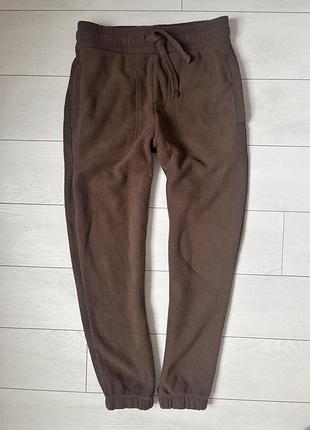 Штани теплі кавові