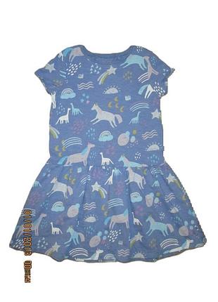 Сукня трикотажна на 5-6років зріст 116