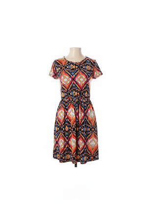 1+1=3!! летнее платье в геометрию 2