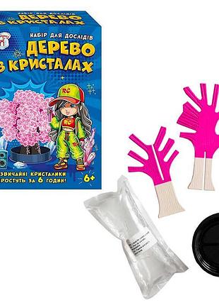 Набір для створення кристалічного дерева 10114173у (95) «ранок», розчин, основа, в коробці