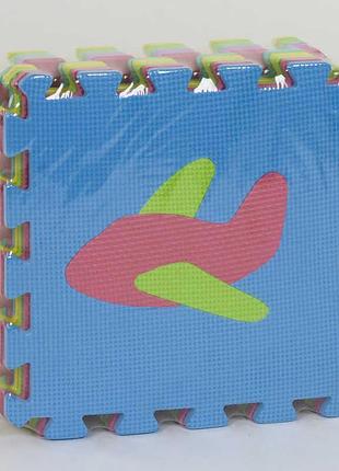 Розвиваючий набір транспорт eva с 36600, 10 елементів, 29х29 см