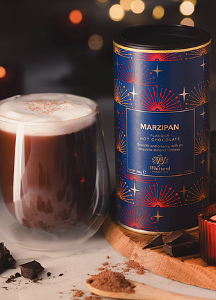 Whittard гарячий шоколад зі смаком марципану marzipan flavour hot chocolate 350 г