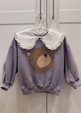 Теплий зимовий світшот 3