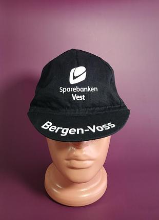 Велокепка sparebanken vest — bergen-voss (норвегия) | ретро / коллекционная бейсболка