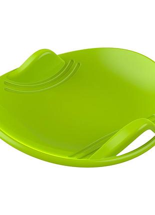 🛷 льодянка кругла санчата-крижанка технок 🟢❄️морозостійкий, якісний пластик✨