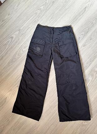 Теплые зимние брюки на флисе р.40