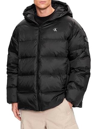 Пуховик calvin klein чоловічий чорний новий з бірками