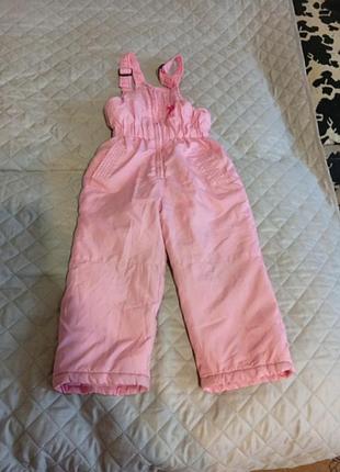 Зимний комбинезон на рослую девочку 6 лет