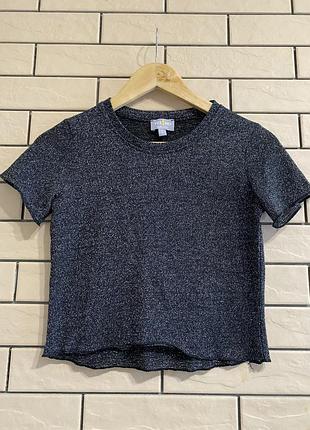 Футболка топ з люрекса
