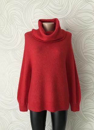 Яркий нежнейший свитер oversize «h&m» 8
