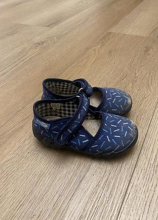 Капці дитячі зі шкіряною устілкою, renbut, 24 p.