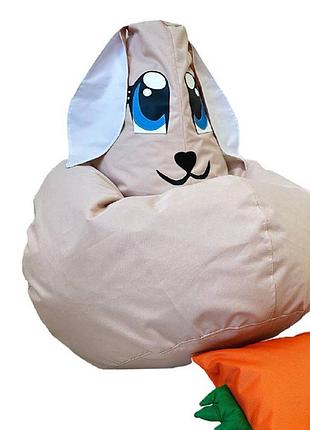 Крісло мішок зайчик s — 90-60 см tia-sport xl — 130-90