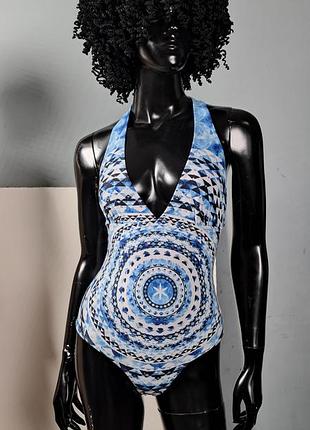 Брендовый купальник wolven голубая жизнь