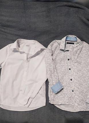 Рубашка белая, рубашка праздничная