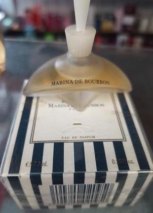 Marina de bourbon парфумированная вода для женщин миниатюра 7,5мл