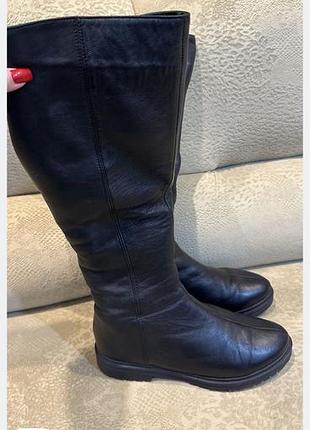 Продам чоботи шкіра