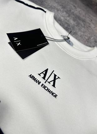 Чоловічий теплий світшот armani exchange фліс 2