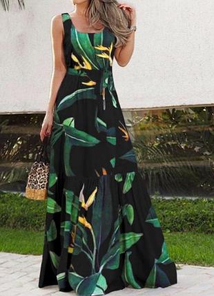 Длинное платье женский.