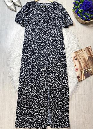 Сукня стан нової /міді максі із розрізом збоку спереду