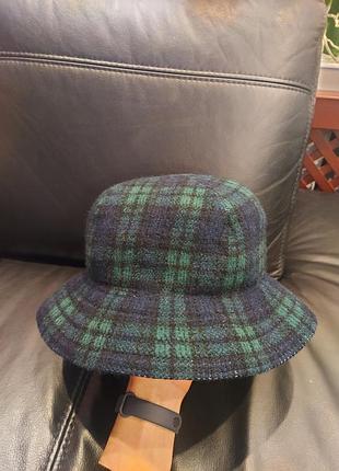 Жіноча вовняна (твідова) панама kangol great britain england london