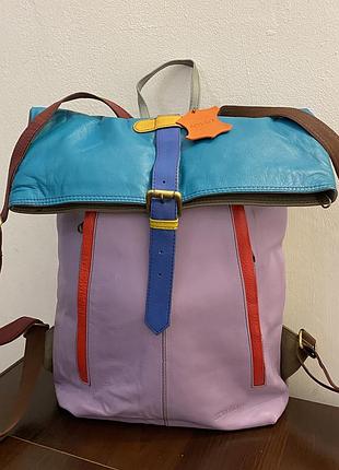 Рюкзак з натуралтноі шкіри