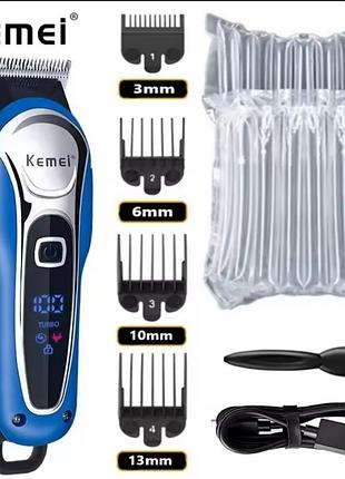 Машинка для стрижки kemei km-1995 безпроводна