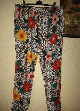 Штани батали 100% віскоза