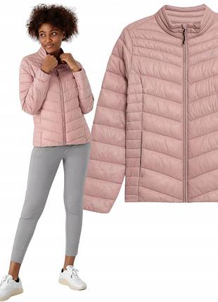 Женский тонкий мікропуховик,пухова легка куртка trespass.нова.