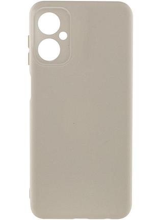 Чехол silicone cover lakshmi full camera (a) для motorola moto g14 песочный / sand