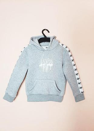 Тепле дитяче худі (толстовка з капюшоном) від бренду hype на вік 7-8 років