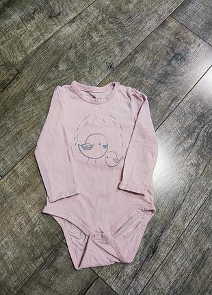 Боди, бодик с длинным рукавом девочке, so cute, р. 86-92, 18-24мис., 1,5-2 года, длина 44см